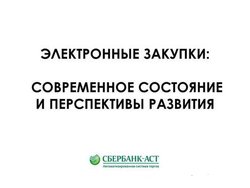 Закрытое акционерное общество «Сбербанк АСТ» 